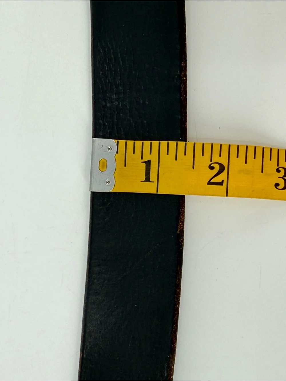 Vintage‎ Black Leather Men’s Casual Streetwear Belt 46